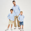<span class="grassetto"> CAMICIA </span> Regular Celeste Boy